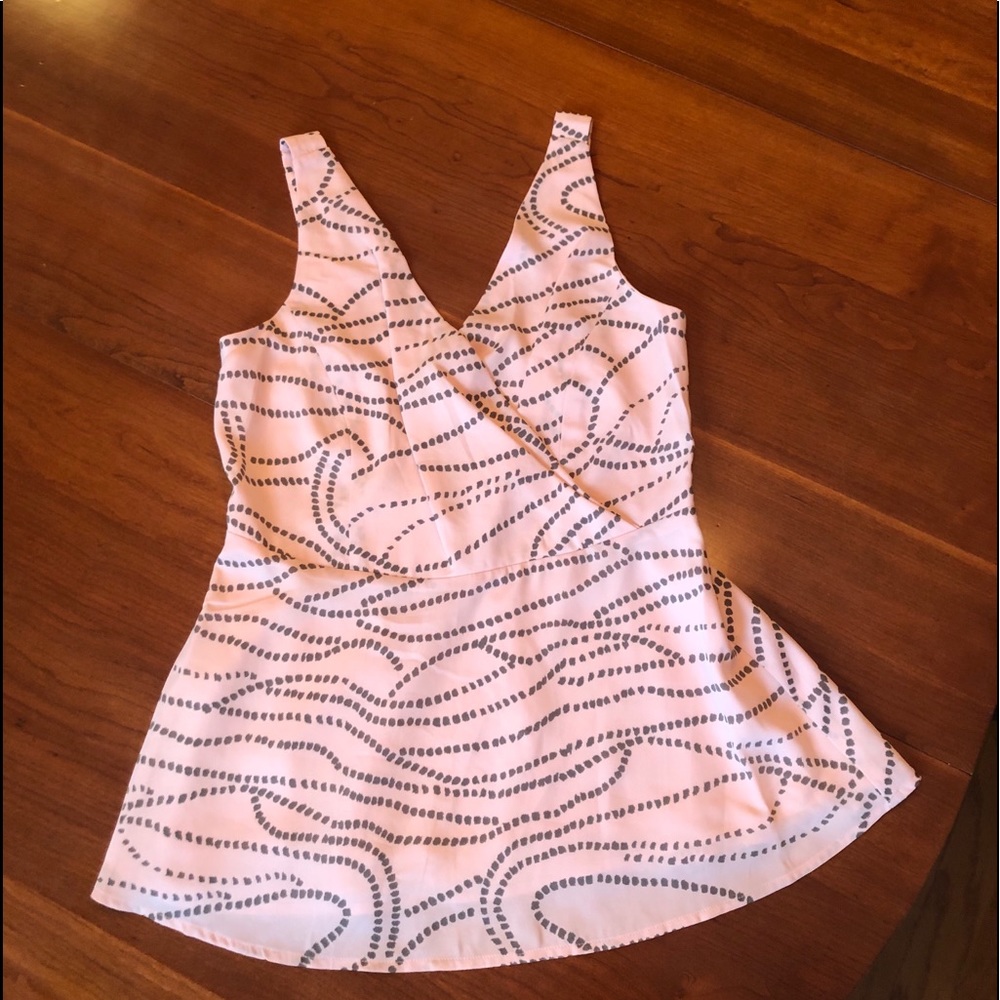 Cabi Tank/Cami Pink & Grey